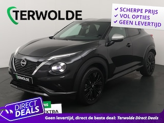 Nissan Juke 1.6 Hybrid N-Sport | NU MET €10.000 VOORRAADVOORDEEL! | Stoel en stuurverwarming | 360 camera | Adaptieve cruisecontrol | Trekhaak | All-season banden