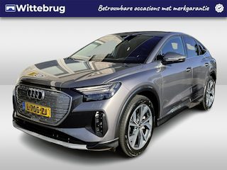 Audi Q4 40 Launch edition Advanced 77 kWh / SOH 89%/ AUTOMAAT/ TREKHAAK/ WARMTEPOMP/ CRUISE/ PARK.SENSOR.V+A/ CAMERA/ STOELVERWARM./ KEYLESS/ NAVI/ DIGITAL DASH/ CLIMA/ 20'' LMV