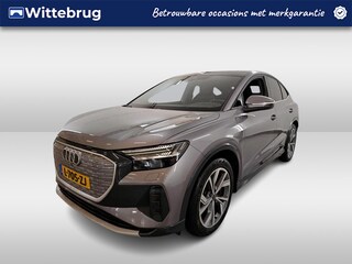 Audi Q4 40 Launch edition Advanced 77 kWh / SOH 89%/ AUTOMAAT/ TREKHAAK/ WARMTEPOMP/ CRUISE/ PARK.SENSOR.V+A/ CAMERA/ STOELVERWARM./ KEYLESS/ NAVI/ DIGITAL DASH/ CLIMA/ 20'' LMV