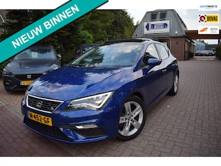 Seat Leon 1.4 TSI FR PANO DAK/CARPLAY/CRUISE/NAVI/AIRCO-ECC/XENON LED/BLUETOOTH/6 BAK/PDC V+A/LMW 17"/STOEL VERW/USB
