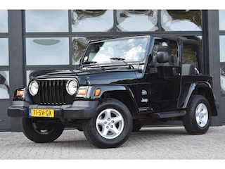 Jeep Wrangler 4.0i Hardtop Sahara '06 Cruise Airco Hardtop/Softtop Inruil mogelijk