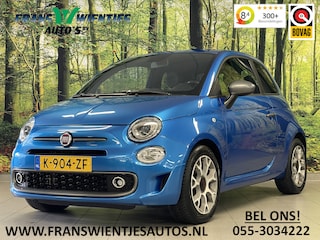 Fiat 500 1.2 Sport | Airconditioning | Bluetooth | Cruise Control | Donkere Hemel |