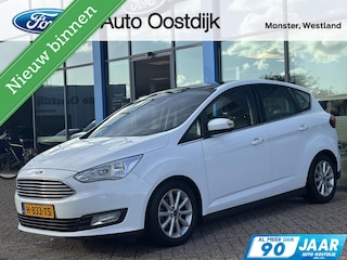 Ford C-MAX 1.0 Titanium 125PK Panodak Cruise Elek. Achterklep Verwarmde Voorruit Navi Climate Parkeersensoren Achter Carplay *Dealer Onderhouden*