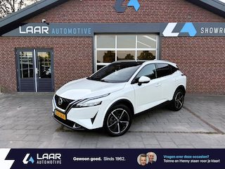 Nissan Qashqai 1.3 MHEV 158PK X-tronic Tekna + | Navi | 360 Camera | Pano | Memory | BOSE | ACC | Leer