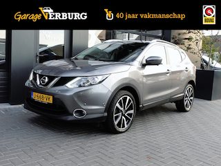 Nissan Qashqai 1.6 Tekna (Navi,Camera360,Cruise,PDC,LEER,Panoramadak,Stoelverwarming,Trekhaak)