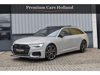 Audi A6 Avant 55 TFSI e Quattro Porsche Krijt Grijs Exclusive S-Line Competition 367 Pk Pano RS-Stoel Soft-Close S6 21 Inch