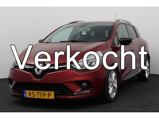Renault Clio Estate 1.5 dCi Ecoleader Limited/ D-Riem verv: 150.000 KM!/ Navi/ Clima/ Cruise/ Elek. pakket/ Isofix/ Bluetooth/ Multi. LEDER. Stuur/ 16'' LMV/ Mistl./ Extra getint glas/ Chroom/ PDC.