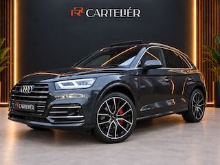 Audi Q5 55 TFSI e S-Line Quattro Competition 367PK | Luchtvering | Pano | B&O | Massage | Memory | Digtal Dash | RS Nappe Leder | 360 | Ambient+ | Keyless | Leder | Carplay | Trekhaak | Head-Up | Matrix Led | Electric Seats | Afgevlakt Stuur