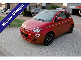 Fiat 500 La Prima 42 kWh Pano-Clima-Cruise-Led-Navi-Leder-Camera-JBL BTW auto !!