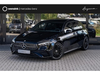 Mercedes-Benz A-klasse 180 Business Solution AMG | Panoramaschuifdak | Premium Plus | Nightpakket | 19"Multispaak AMG velgen | Stoelverwarming |  360° camera | Head-up display |