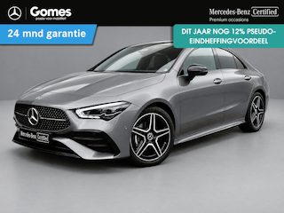 Mercedes-Benz CLA 180 Star Edition AMG | Night Pakket | Panoramadak | DISTRONIC Afstandsassistent | Dodehoekassistent | MULTIBEAM LED Koplampen | Sfeerverlichting | Stoelverwarming | Apple CarPlay | Android Auto | Sierdelen Aluminium | Elektrisch Inklapbare Buitenspiegels | Achteruitrijcamera | Parkeersensoren