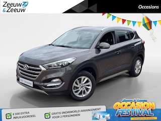 Hyundai Tucson 1.6 GDi Comfort *Navi*Camera*Trekhaak*Dual Climate Control*Cruise Control*Stoelverwarming*LM.Velgen*Zeer nette auto!