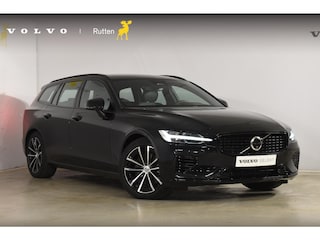 Volvo V60 T6 350PK Plug-in hybrid AWD Plus Dark / Adaptive Cruise Control / 360 Camera / Harman Kardon / Stoel- en stuurverwarming / Stoelverwarming achter / Trekhaak elektrisch wegklapbaar / Elektrische stoelen met geheugen