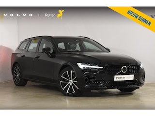 Volvo V60 T6 350PK Plug-in hybrid AWD Plus Dark / Adaptive Cruise Control / 360 Camera / Harman Kardon / Stoel- en stuurverwarming / Stoelverwarming achter / Trekhaak elektrisch wegklapbaar / Elektrische stoelen met geheugen