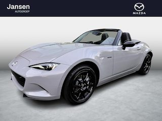 Mazda MX-5 136 pk Yakudo, sportonderstel. Aero Grey, Alcantara
