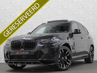 BMW iX3 M-Sport | Sophisto Grey! | Panorama | ACC | Leder | Memory | El. Trekhaak | 97.6% SOH | Sfeerverlichting | 3-Zone Clima | Carplay | LED | Btw auto, 32810,= ex. | Rijklaar incl. Bovag garantie!