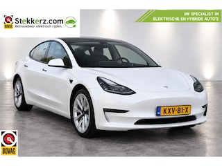 Tesla Model 3 Long Range AWD 75 kWh Parelmoer, All-in prijs incl. 12 mnd. Bovag Garantie!