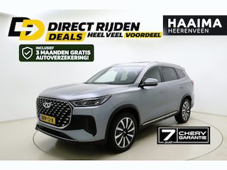 Chery Tiggo 8 Plug-In Hybride 280pk Automaat Unique | 7 jaar Garantie | DEMO | 7 persoons | Lederen bekledig met verwarming en ventilatie | Elektrisch schuif/kanteldak | 360 Camera