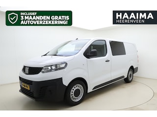 Fiat Scudo 2.0 Diesel 180pk Automaat L3H1 DC Business Pro | Airco | Apple Carplay/Android Auto | Cruise control | DAB | Parkeersensoren | 0 KM! | Uniek!