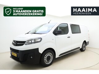 Opel Vivaro 2.0 CDTI 150pk Dubbel Cabine Edition | 6 Persoons | Navigatie | Achteruitrijcamera | Parkeersensoren | Cruise control | Dodehoek waarschuwing