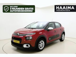 Citroën C3 1.2 PureTech 82pk Feel | Navigatie | Achteruitrijcamera | Climate control | Cruise control | Parkeersensoren | Dodehoekdetectie | Keyless | Weinig kilometers