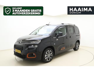 Citroën Berlingo 1.2 PureTech Shine | Apple carplay/Android auto | Airco | Panoramadak | Parkeersensoren achter | Lichtmetalen velgen |