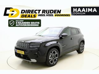 Jeep Avenger 54 kWh | Navigatie | LED projector koplampen | Elektrische achterklep | 18'' lichtmetalen velgen | Camera | Stoelverwarming | Snel leverbaar!