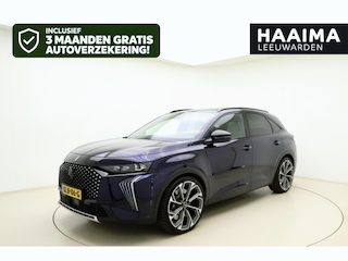 DS 7 E-Tense 360 4x4 Opéra Performance | E-tense | Nappa-leder | Focal Electra premium audio | 360 pk | DS Active Scan Suspension | Adaptieve vering | Stoelverwarming/verkoeling | Panoramadak | DS Night vision | Adaptive cruise control | haute couture-creatie | 21-inch velgen | Adaptieve dempers | Light-veils | Black Pack
