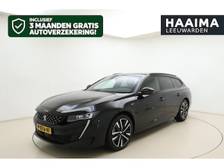 Peugeot 508 SW 1.2 PureTech GT | Achteruitrijcamera | Parkeersensoren | Full-map Navigatie | Climate control | Adaptive Cruise control | Stuurbediening | Inklapbare trekhaak | Parkeersensoren voor/achter | Verwarmde voorstoelen | Dakrails | Keyless entry | Lane-keeping system
