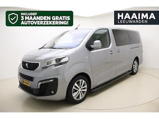 Peugeot Traveller 2.0 BlueHDi Business VIP Long S&S 180 PK | Automaat | Luxe uitvoering | 7 Zitplaatsen | Lederen bekleding | Elektrische schuifdeuren | Sidebars | Trekhaak | VOL opties