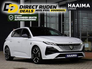Peugeot 308 1.2 Hybrid 145 e-DCS6 GT € 6000,- DEMOVOORDEEL! | AGR stoelen | Stoel en stuurverwarming | Camera rondom | Adaptieve cruise control | Panoramadak | Afneembare trekhaak | Full led | 18 inch lichtmetalen velgen