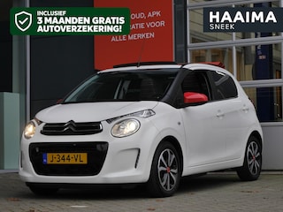 Citroën C1 1.0 VTi Airscape Shine | Cabrio dak | Achteruitrijcamera | Climate control | Lichtmetalen velgen | 5 deurs | Extra getint glas