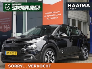Citroën C3 1.2 PureTech S&S Shine | Unieke km.stand | 1e eigenaar | Automaat | 110PK | CarPlay | Navigatie | Camera | Climate Control | Cruise Control | Lichtmetalen velgen | Parkeersensoren
