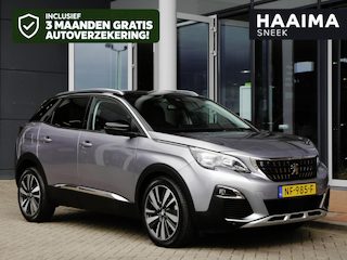 Peugeot 3008 1.2 PureTech Première | Elektrisch bedienbare achterklep | 19 inch velgen | Keyless entry en start | Dealer onderhouden | Navigatie | Zwart Dak | Climate control