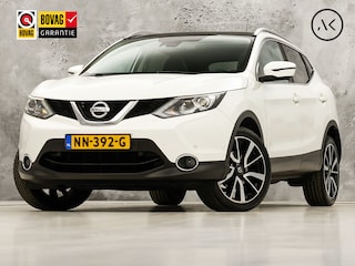 Nissan Qashqai 1.2 Tekna (PANORAMADAK, NAVIGATIE, 360 CAMERA, STOELVERWARMING, ELEK SPORTSTOELEN, LEDER, GETINT GLAS, CRUISE, NIEUWSTAAT)