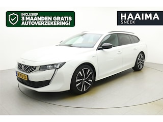 Peugeot 508 SW 1.6 HYbrid GT | Nieuwe tractiebatterij | 225pk | 18" LM Velgen | Camera | Dodehoek Detectie | Full LED | Lane Assist | Navigatie | Afneembare trekhaak