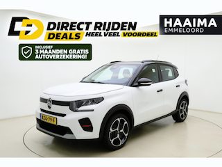 Citroën C3 Plus 113pk Comfort Range 44 kWh | DEMO | 8 Jaar garantie | Carplay | Zwart dak | DAB Radio | Cruise control | Dakrails