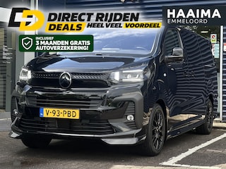 Citroën Jumpy L3 136 75 kWh | STX | Leer | Stoel/-Stuurverwarming | Draadloze telefoonlader | Apple Carplay/Android Auto | Lichtmetalen velgen | Climate Control | Cruise Control | Parkeercamera/-sensoren | Inbouw |