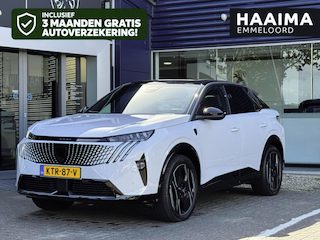Peugeot 3008 GT 73 kWh | NIEUW | 16% bijtelling tot € 30.000 | WLTP tot 526km | 160kW snelladen | Schuif-/kanteldak | Stoel- & stuurverwarming | Elektr. achterklep | Adaptieve Cruise Control | Navi
