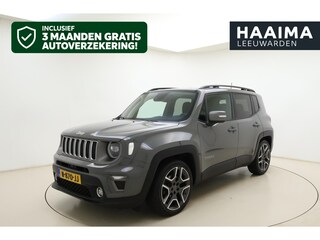 Jeep Renegade 1.3T-e Freedom Automaat | Navigatie | Trekhaak | Camera | Dakrails | Extra getint glas | Lichtmetalen velgen | Parkeerassistent