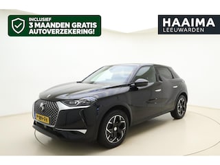 DS 3 E-Tense Performance Line+ 50 kWh | Navigatie | Camera | Keyless | Lichtmetalen velgen | Parkeersensoren | Extra getint glas
