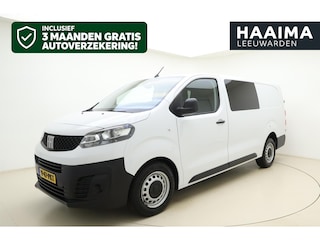 Fiat Scudo 2.0 MultiJet L3H1 DC Business Pro | Dubbele cabine | 6-Zits | Airco | Apple Carplay/Android Auto | Cruise control  | DAB | Parkeersensoren | Zijschuifdeur