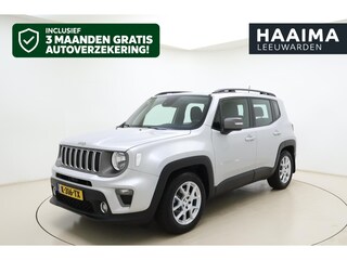 Jeep Renegade 1.3T DDCT Limited Automaat | Trekhaak | Climate control | Hoge instap | Dakrails | DAB Radio | Lichtmetalen velgen | Cruise control