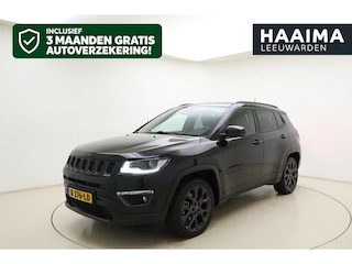 Jeep Compass 4xe 240 Plug-in Hybrid Electric S Automaat | Lederen bekleding | Trekhaak | Camera | Keyless | Lichtmetalen velgen black | Climate control