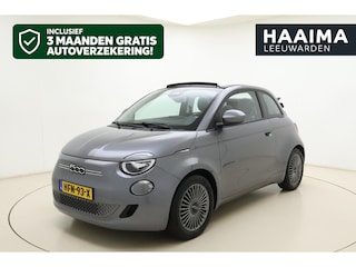 Fiat 500 Icon 42 kWh | SoH 100% | Achteruitrijcamera | WLTP 303km | Snelladen | Navigatie | Climate Control | Keyless Start