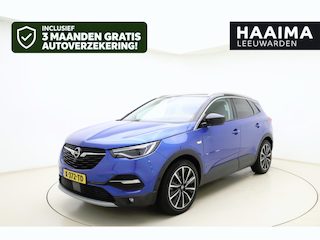 Opel Grandland X 1.6 Turbo Hybrid Elegance Automaat | Lederen bekleding | Stoelverwarming en ventilatie | Electrische achterklep | Keyless | Navigatie | DAB radio
