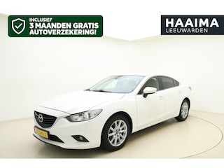 Mazda 6 2.0 TS | Navigatie | Trekhaak (1.300KG trekgewicht )| Climate control | Stoelverwarming | Parkeersensoren | Cruise control | Extra getint glas