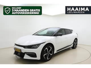 Kia EV6 GT-Line 77.4 kWh SOH: 100%! | Glazen schuifdak | Trekhaak | Stoel & Stuurverwarming | Electrische achterklep | Keyless | Rondomzicht camera
