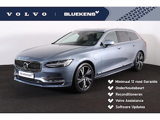 Volvo V90 T8 AWD Inscription - IntelliSafe Assist & Surround - 360º Camera - Adaptieve LED koplampen - Verwarmde voorstoelen, stuur & achterbank - Parkeersensoren voor & achter - Elektr. bedienb. bestuurdersstoel met geheugen - Extra getint glas - Inklapbare trekhaak - 19' LMV