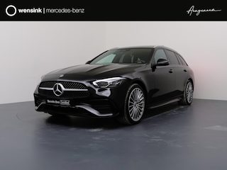 Mercedes-Benz C-klasse Estate 300e Business Solution AMG | Panoramaschuifdak | Dodehoekassistent | Memorypakket | 360° camera | Stoelverwarming |